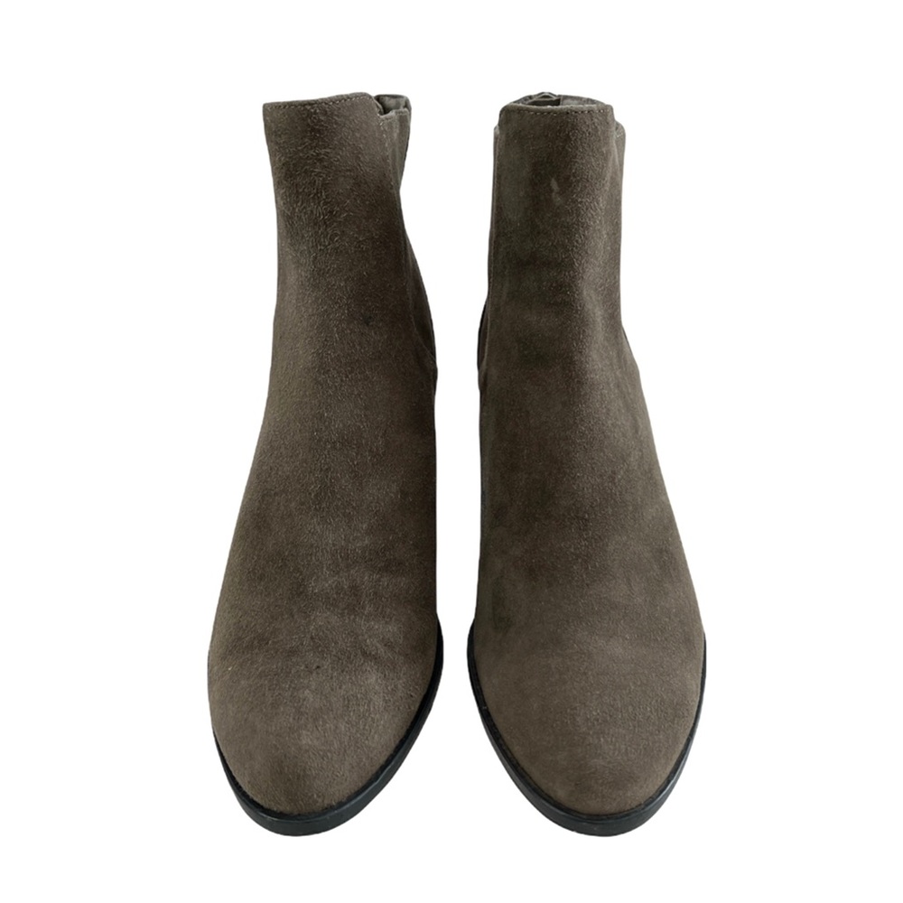 Eileen Fisher Peer-Su Suede Ankle Booties Size 7 - Picture 6 of 16
